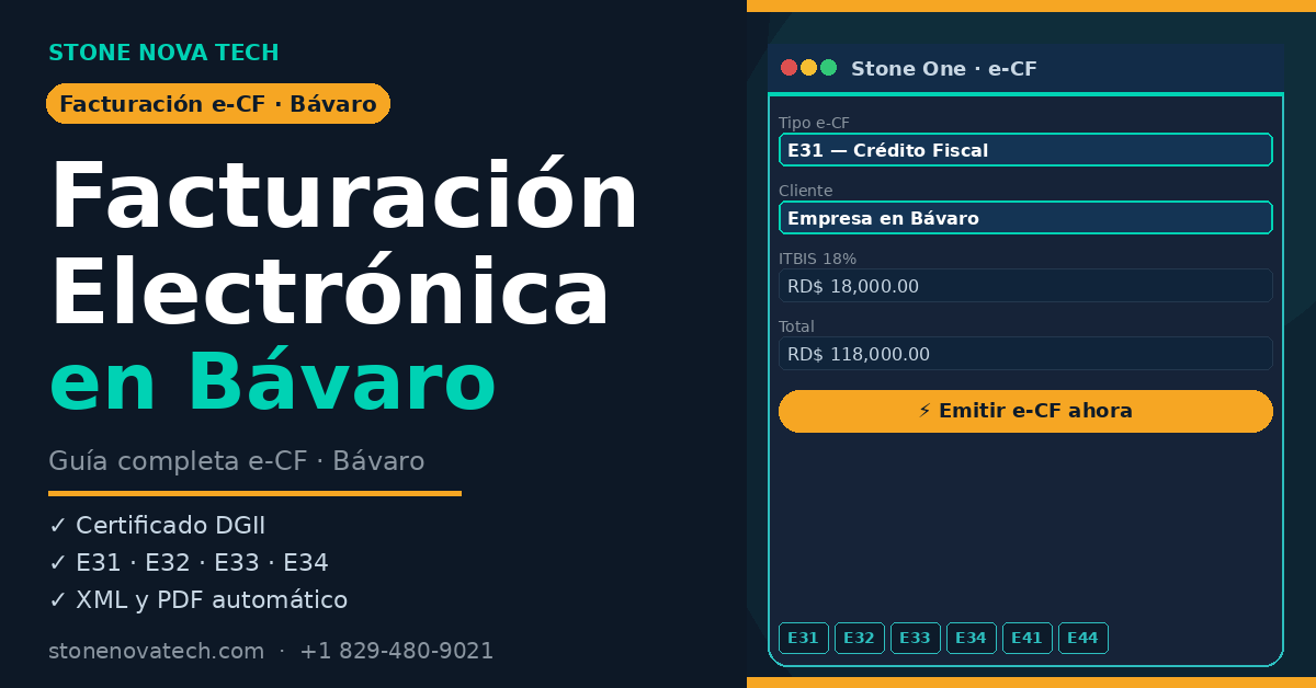 Facturación Electrónica en Bávaro: Guía Completa e-CF 2026